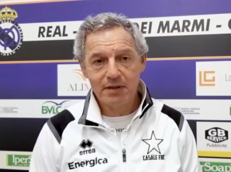 VIDEO - Casale Calcio, per mister Buglio: «I conti si fanno alla fine»